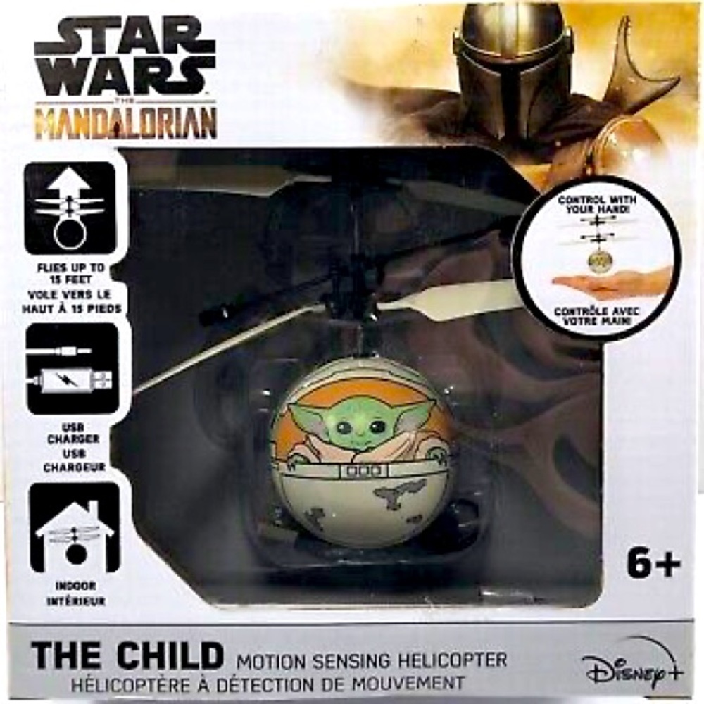 Star Wars The Child Motion Sensing Helicopter